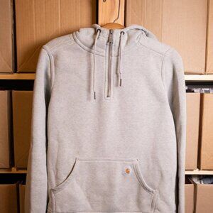 Carhartt Heavy Duty Womens Quarter Half Zip Sweatshirt